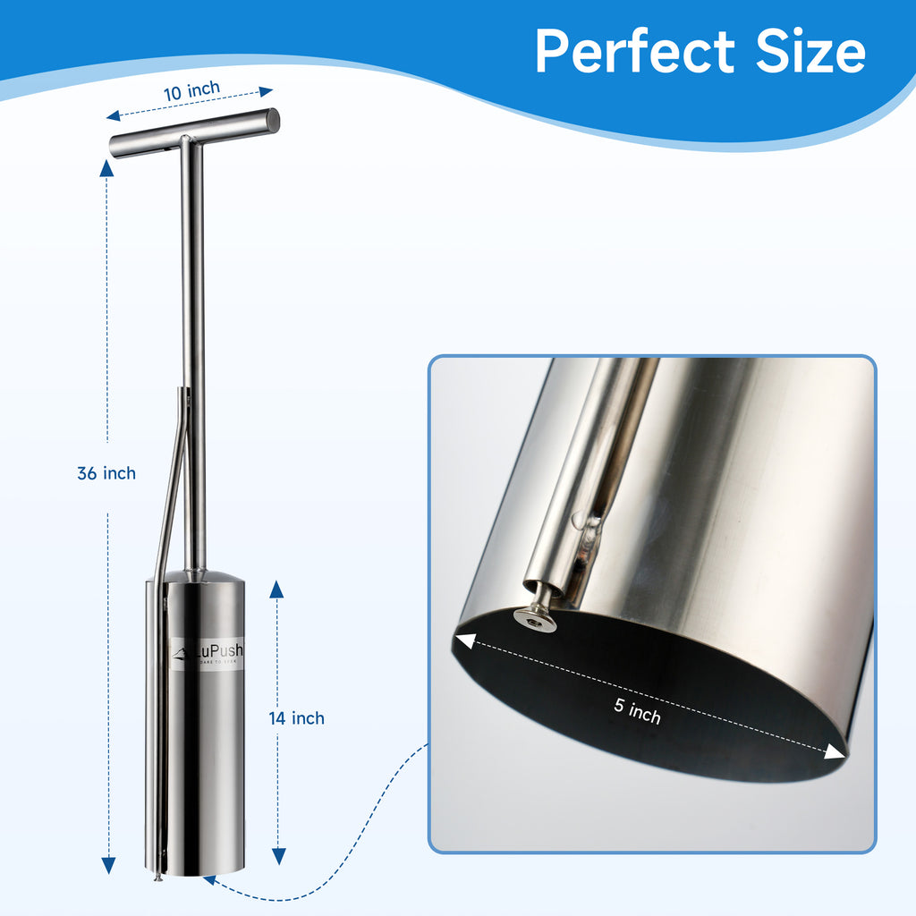 Stainless Steel Clam Gun Kit