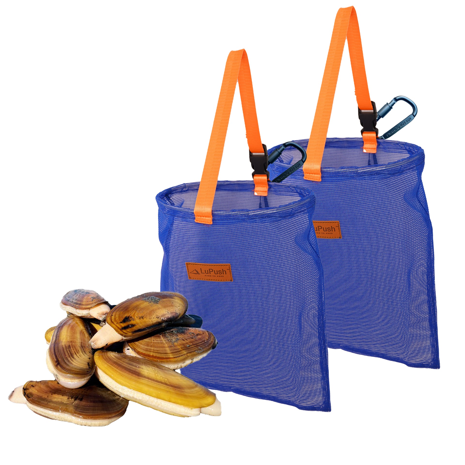Clam Bag with Carabiner – LuPush Outdoors